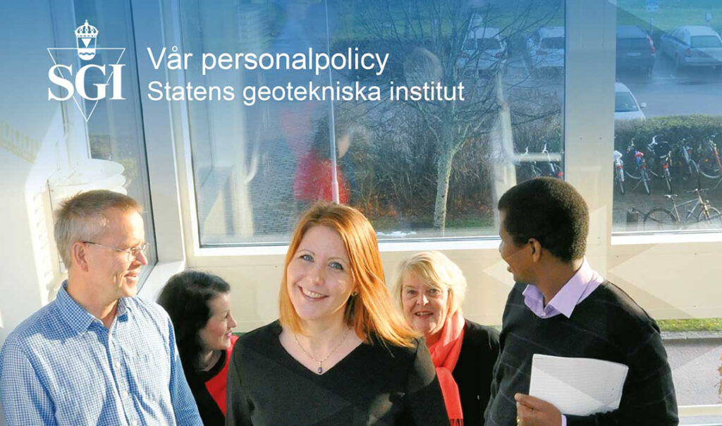 Grafiskt material såsom mappar, broschyrer, stora affischer och annonser samt visualisering av deras värdegrundsarbete
