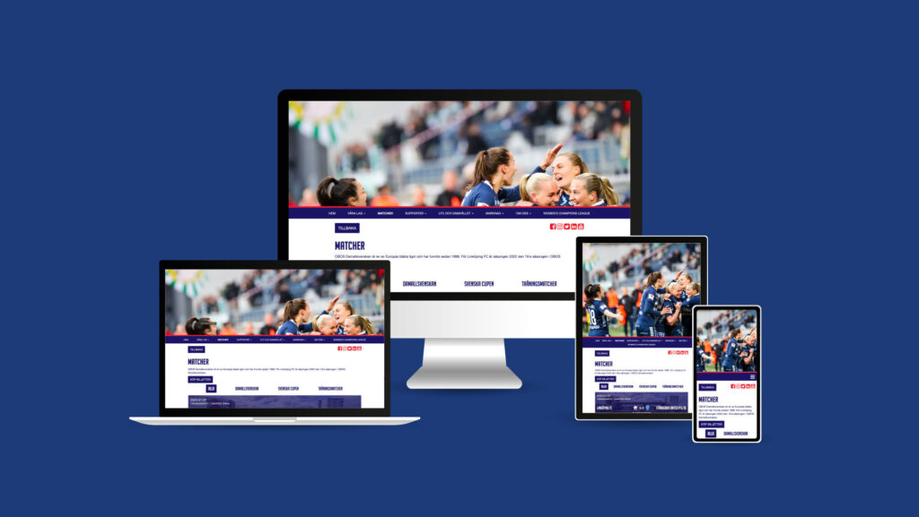 En användarvänlig och responsiv hemsida där vi lyfte fram klubbens engagemang, dess spelfilosofi samt såklart de härliga kreativa spelarna! Målsättningen var att skapa en WordPress-hemsida som är snygg, lättnavigerad, informativ och inte minst lätt att uppdatera för redaktörerna. Med skräddarsydd funktionalitet!