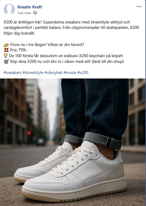 inlägg som säljer II